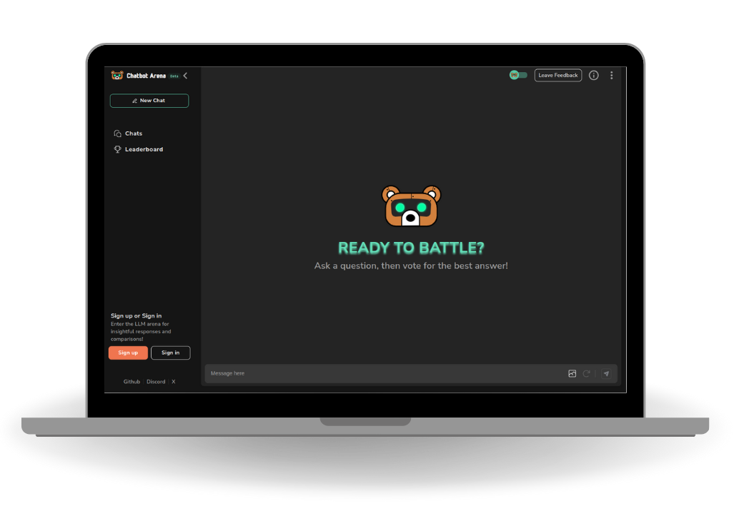 Project image of UXly - Chatbot Arena